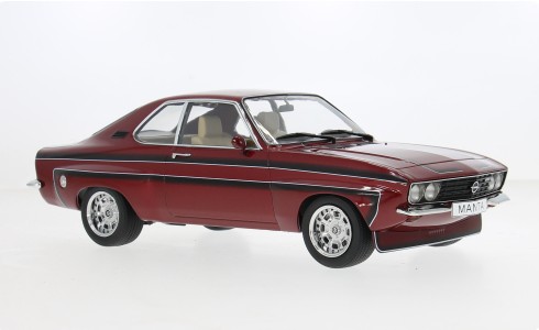 Opel Manta A Irnscher 1974 Donkerrood - 1:18